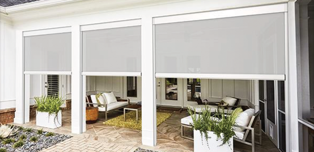 Zipper Shade Exterior Solutions | Colors and Fabric Style